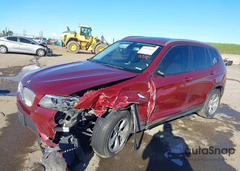 2012 BMW X3 xDrive28I from USA, damaged, VIN 5UXWX5C50CL728140